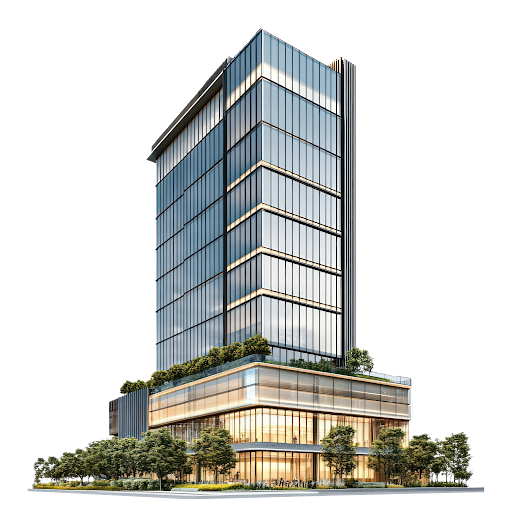 Modern commercial building